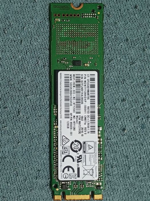 SSD M.2 128 GB perfect functional. Este testat

#3