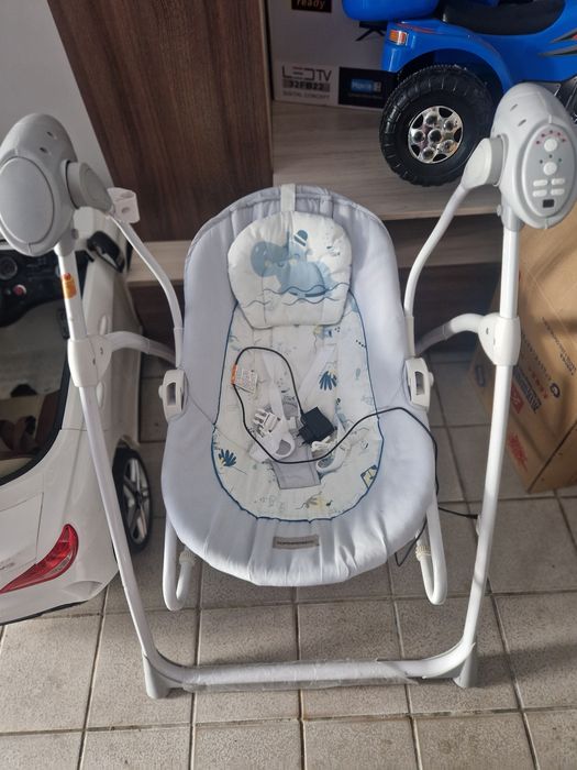 Ел. люлка шезлонг Fopappedretti 
Става за новородено. Без ск