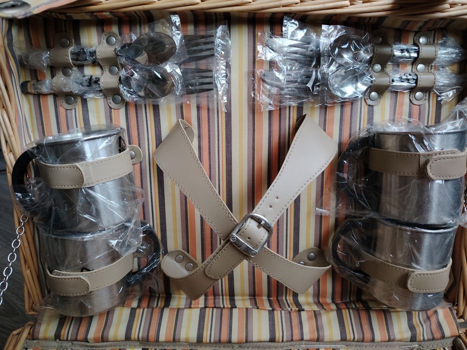 Набор для пикника, сумка-холодильник, новый