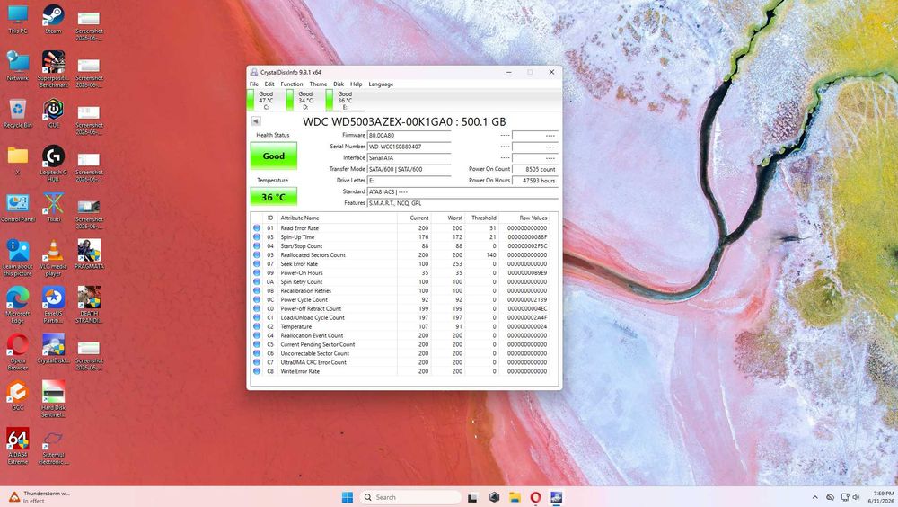 Vand HDD WD Black 500 GB