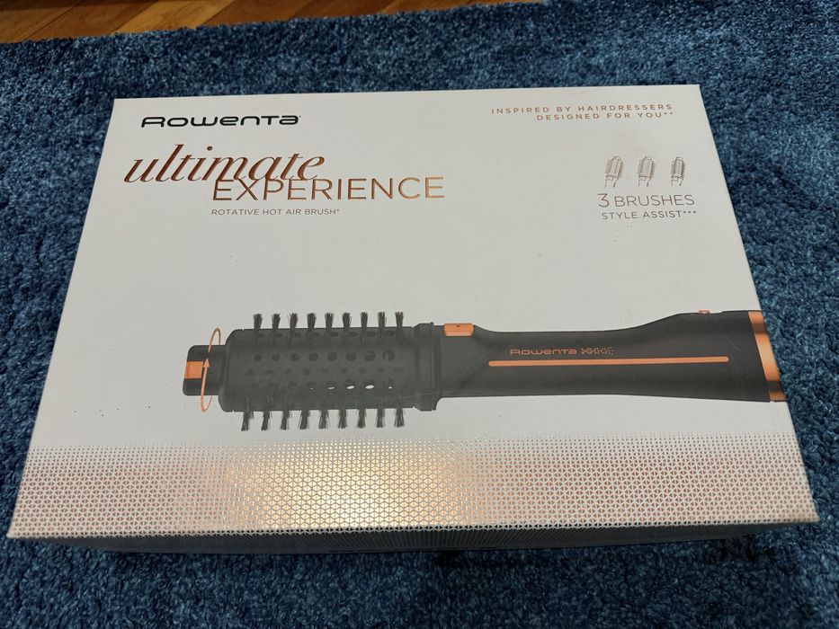 Perie rotativa Rowenta Ultimate Experience foarte putin utilizata!