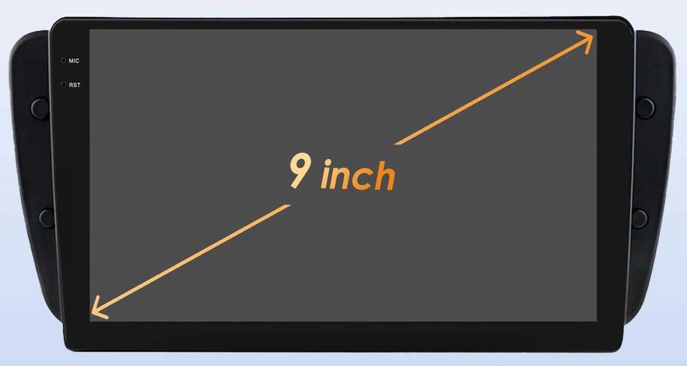 Мултимедия 9″ Android 14 за SEAT IBIZA IV 6J CARPLAY навигация RDS DSP