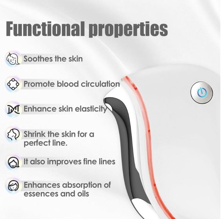 Aparat electric Gua Sha frumusete, lifting antirid, anti-imbatranire,