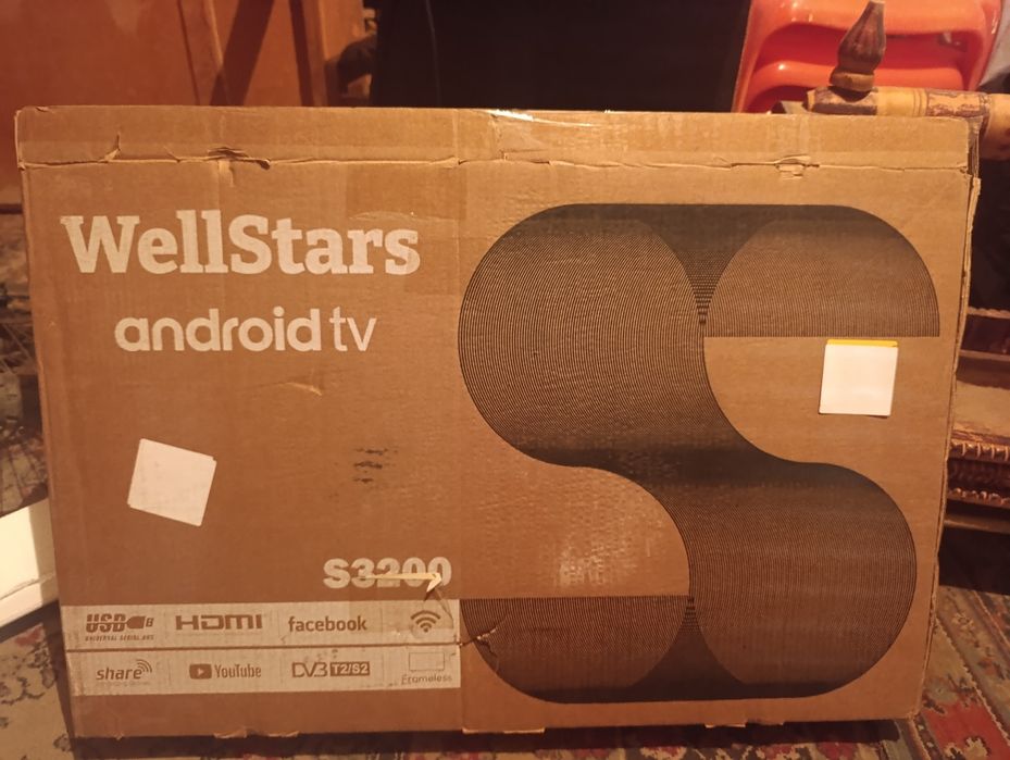 32 Smart Телевизор Wellstars S3200