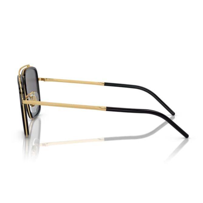 Dolce & Gabbana DG2220 02/81 Gold/Black - Men's Sunglasses 57mm
