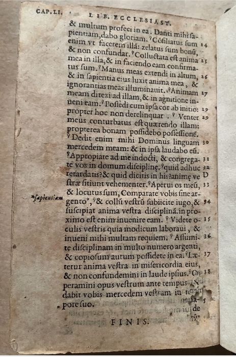 Изключително рядко издание!ПРИТЧИ, ЕКЛИСИАСТ И ПЕСЕН НА ПЕСНИТЕ -1564г