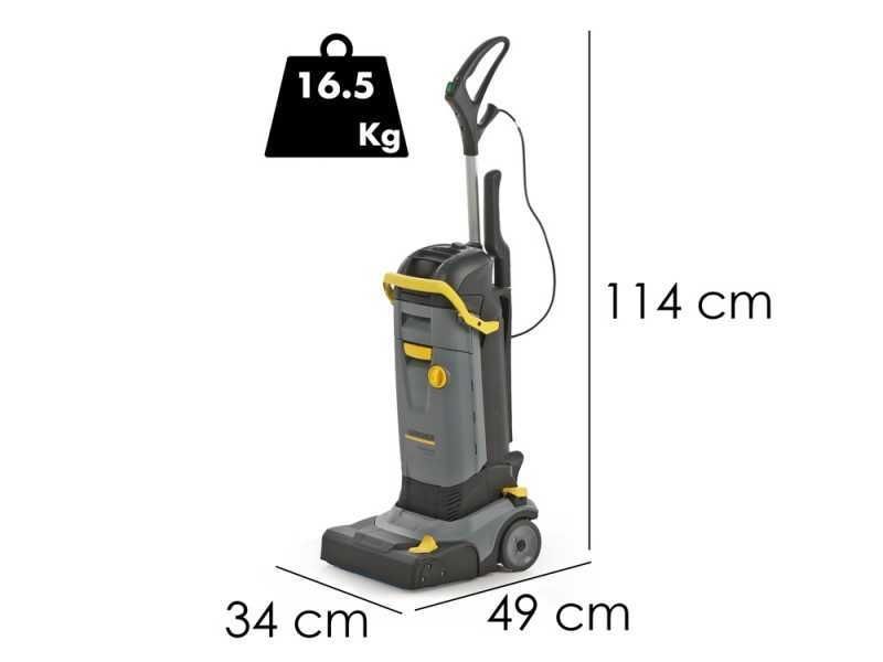 Masina de frecat-aspirat Karcher BR 30/4 C, Puterea motorului 820 W, L