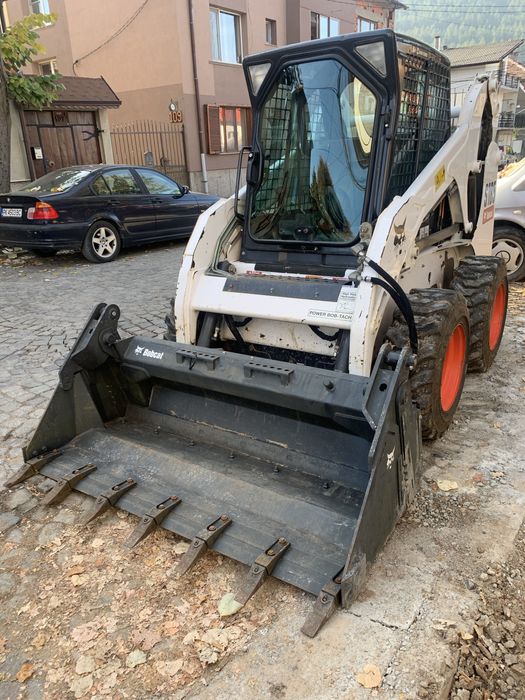 Услуги с Мини Багер Бобкат Тристранен Самосвал