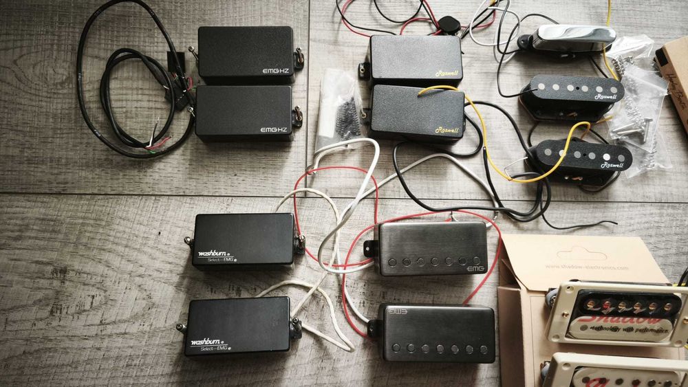 Pickup doze chitare electrice si electroacustice - Garantie