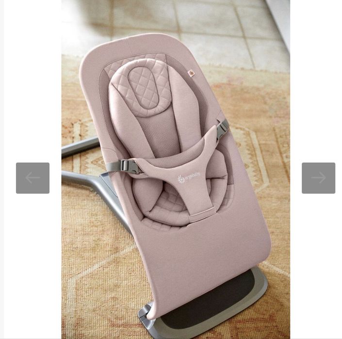 Ergobaby бебешки шезлонг 3в1 evolve blush pink