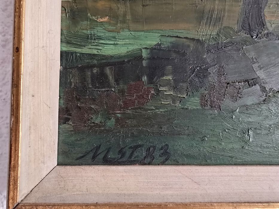 Tablou ulei pe pânză 1983