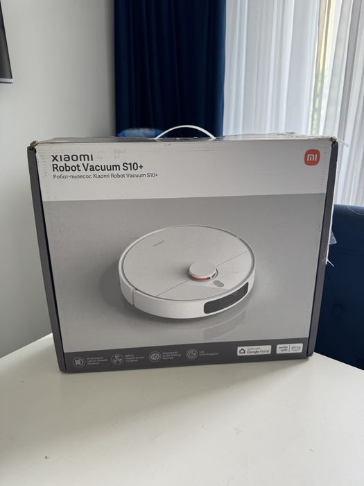 Robot de aspirare Xiaomi S10+, Wi-Fi, aspirare&spalare simultana - NOU