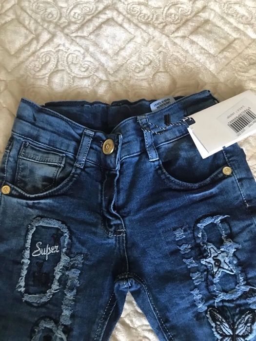 Джинсы на девочку