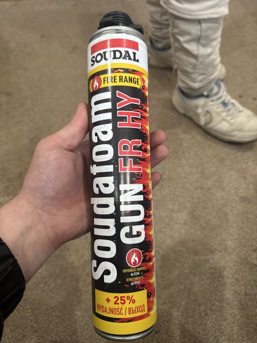 Огнеупорная монтажная пена