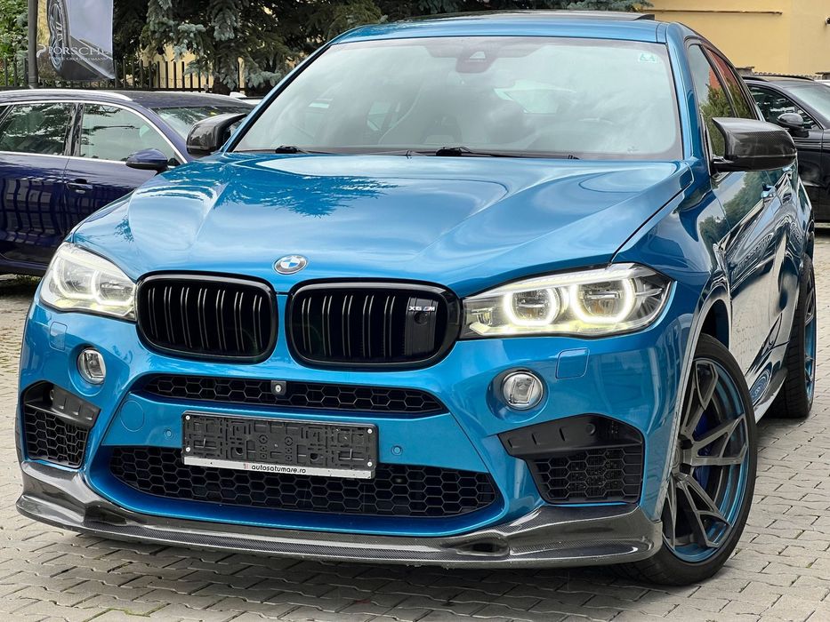 BMW X6 M Garantie 12 luni | Istoric BMW | Finantare | KLine | Carbon | Int. Alb
