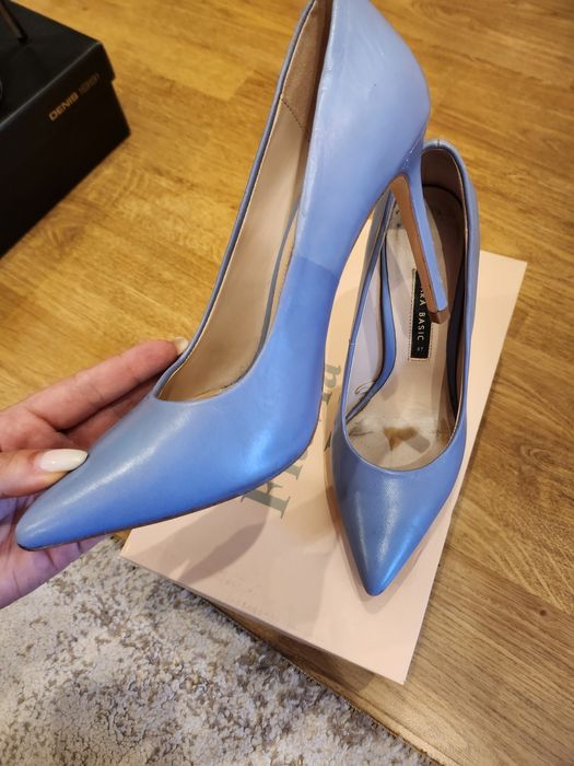 Pantofi Zara piele.mar 37