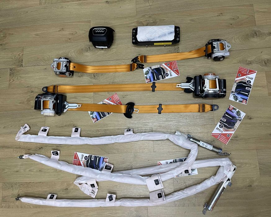 Audi E-Tron - kit airbag volan pasager cortine  - centuri de siguranta