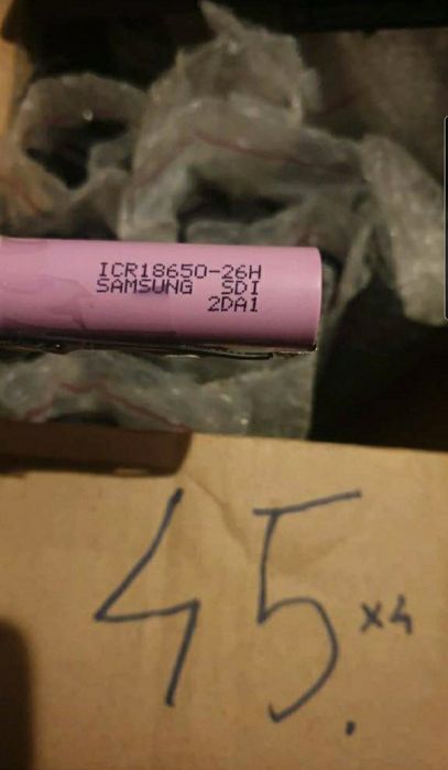 Acumulatori Li-ion 18650