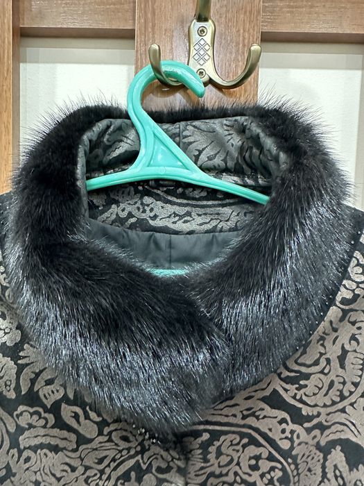 Куртка осенняя, кожанная