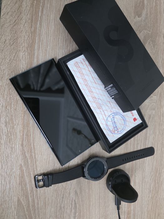 Samsung s22 ultra + часы galaxy watch 3