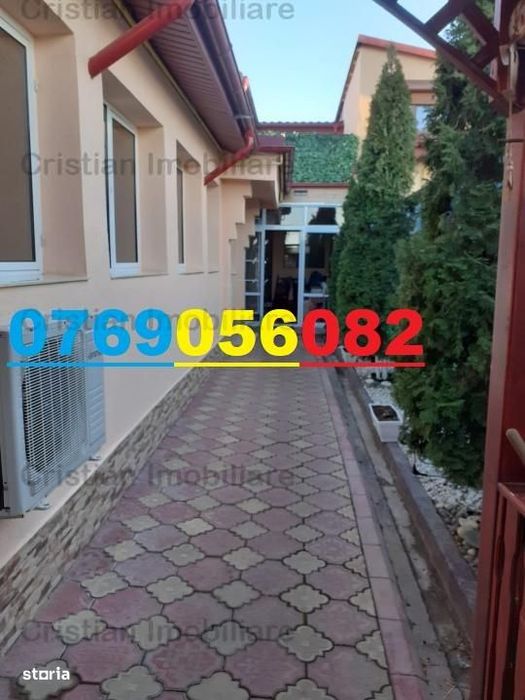 Vila  P+M + SPATIU COMERCIAL Chercea Mobilata 400mp utili