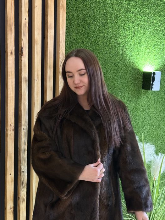 Норковый полушубок