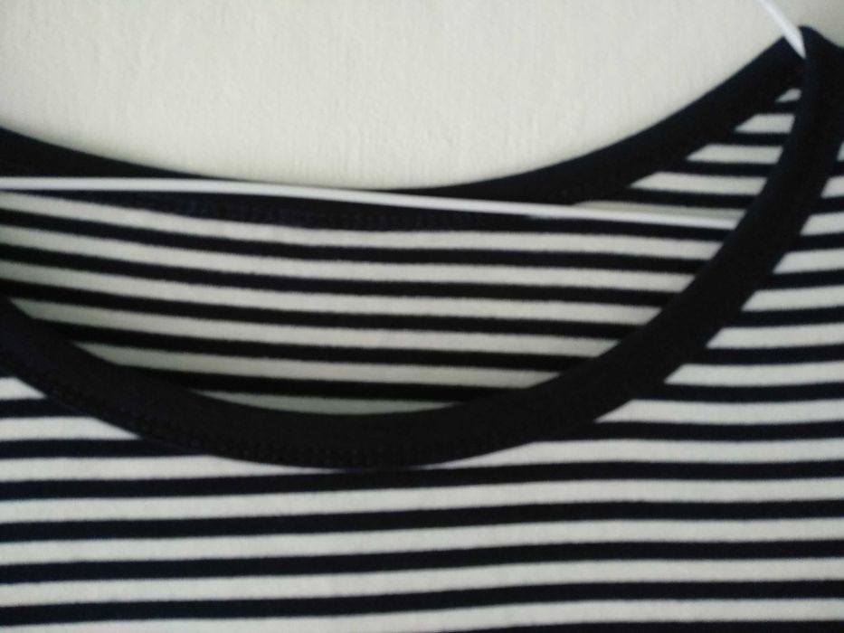 футболка-лонгслив в полоску