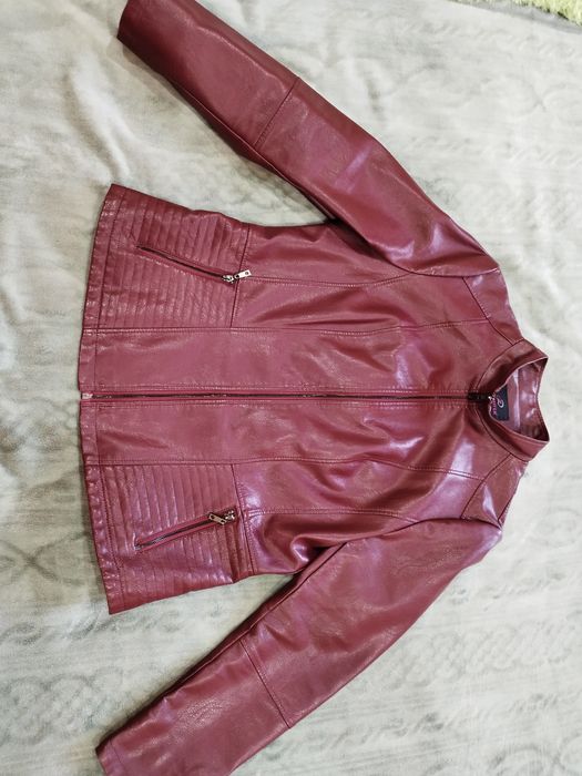 Куртка кожаная 52-54р