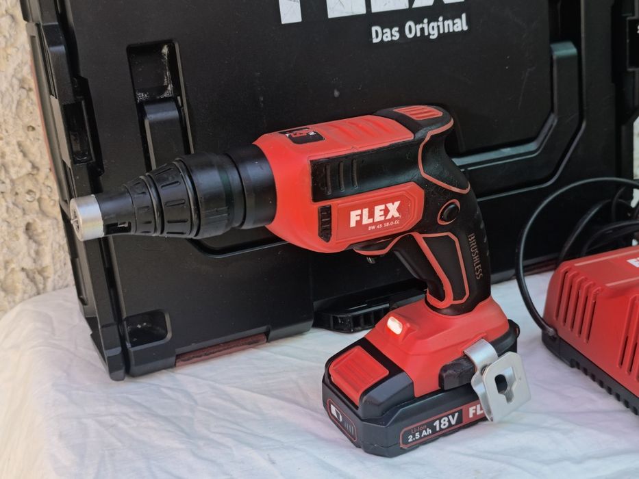 Акумулаторен винтоверт FLEX DW 45 18.0-EC/2.5 Set