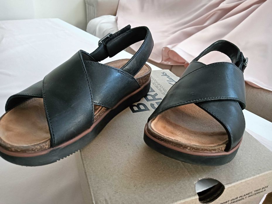 Sandale piele Clarks mărimea 36