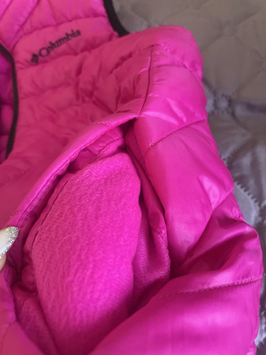 Детска ярко розова грейка Columbia