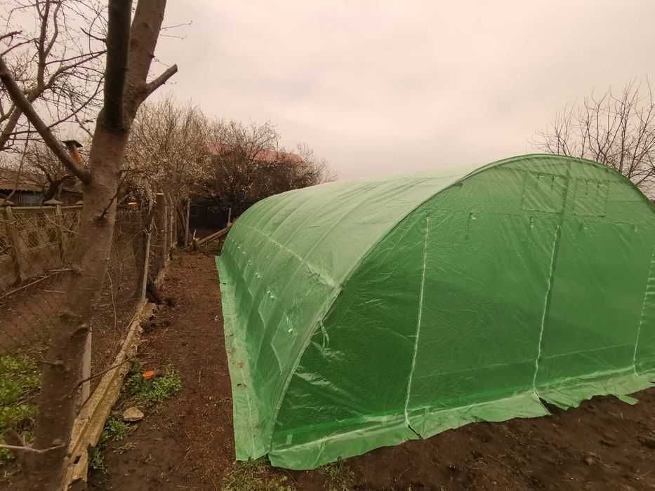 SOLAR DE GRADINA-sera teava galvanizata folie armatura - AB