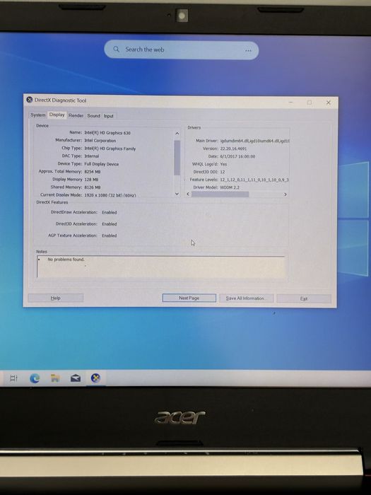 Acer Aspire VX15 | i7 7700HQ |16 GB RAM | 512GB SSD| 15.6"