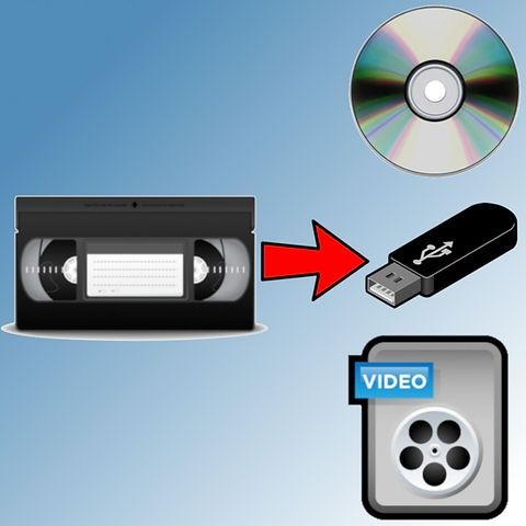 Inregistrari casete video pe usb