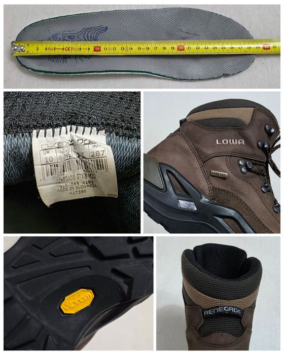 Ghete bocanci outdoor Lowa Renegade GTX Mid - espresso, Vibram, Nr 44