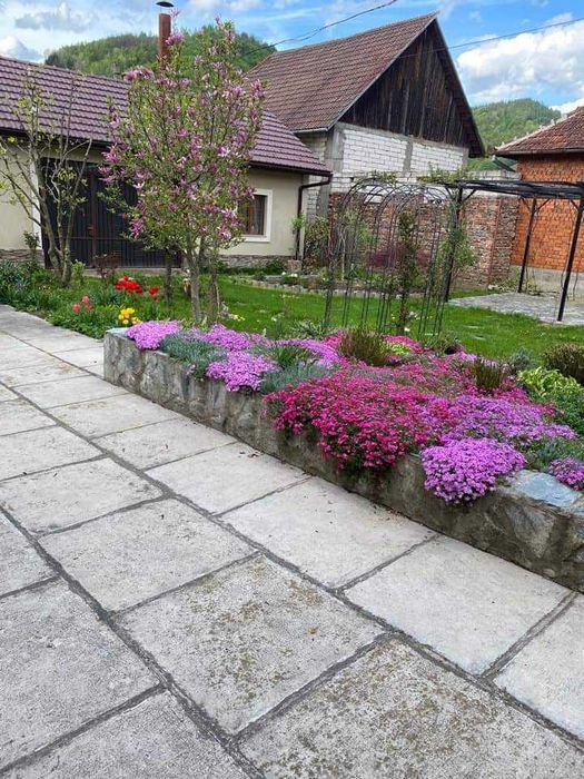 Semințe covor decorativ alb