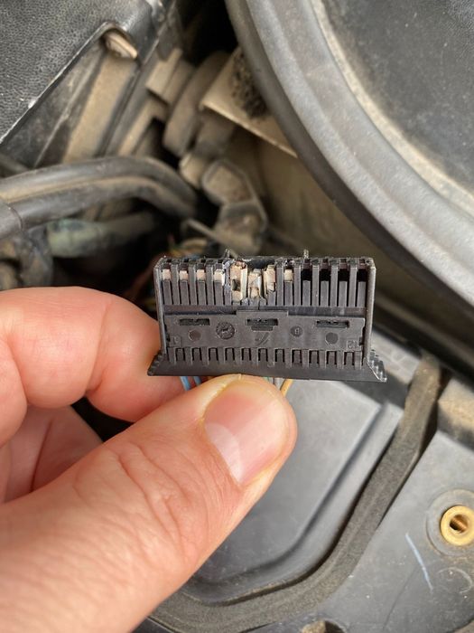 Mufă reparatie neagră cablaj UPC, Mercedes Smart, Renault Megane II/Sc