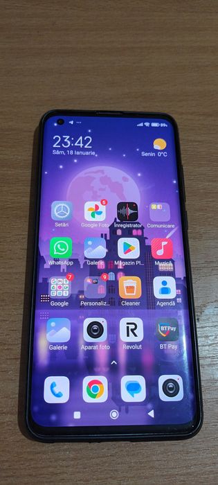 Vând telefon Xiaomi Hyper OS Mi 10 ram 8+4gb și 256gbrom
