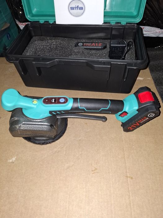 Sifa ventuza vibrator profesional cu baterie 21 V pentru gresie