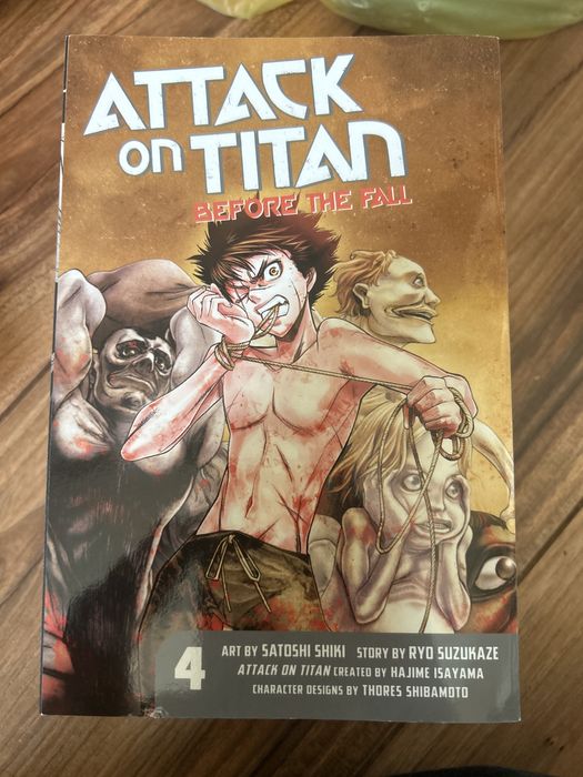 Manga attack on titan before the fall