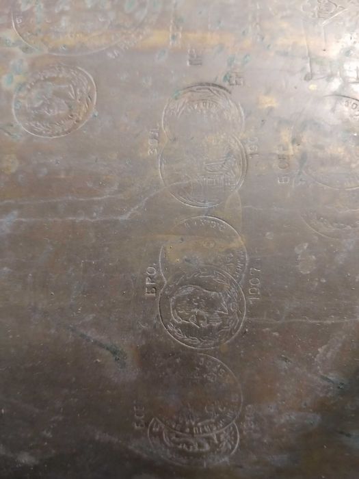 Самовар производства Российской империи 1907 года, Тула, завод Баташев