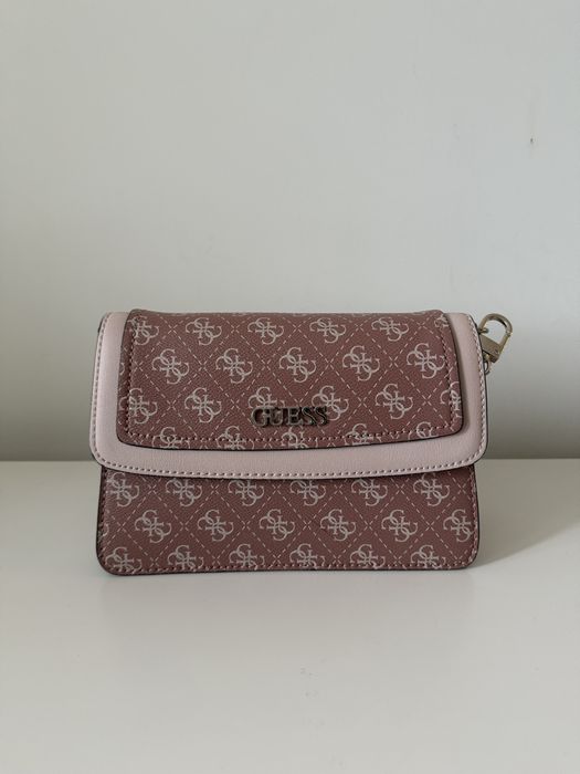 Розова чанта  Guess