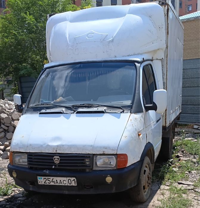 Газель на ходу. Термобудка