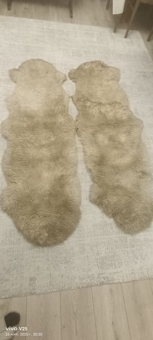 Накидка  на автокресло ,натуральная овчина