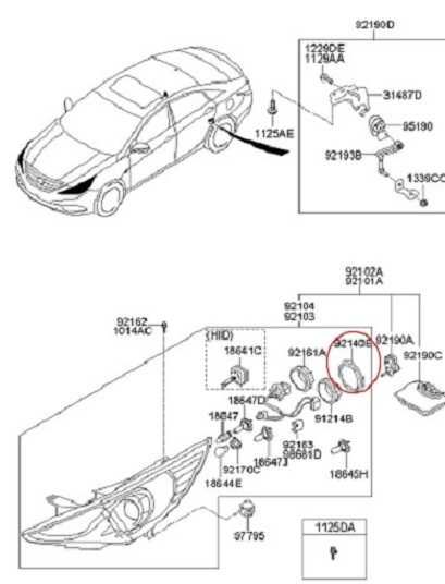 крышка фары Hyundai KIA