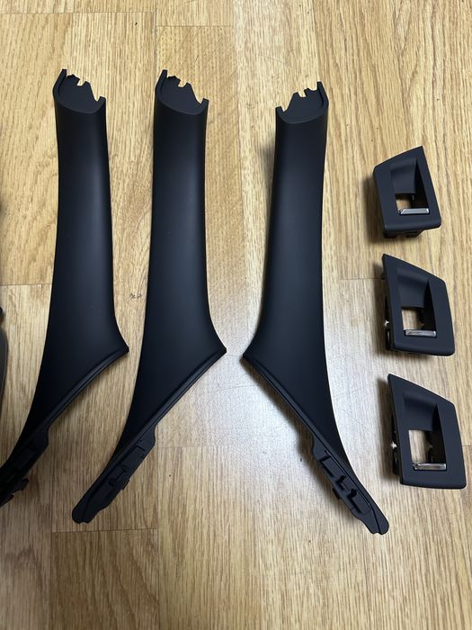 Manere Maner Usi Usa Portiera BMW F10 F11 seria 5 Negru Carbon