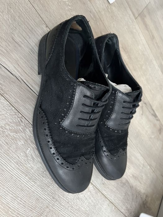Pantofi Brogue de piele Zara 42