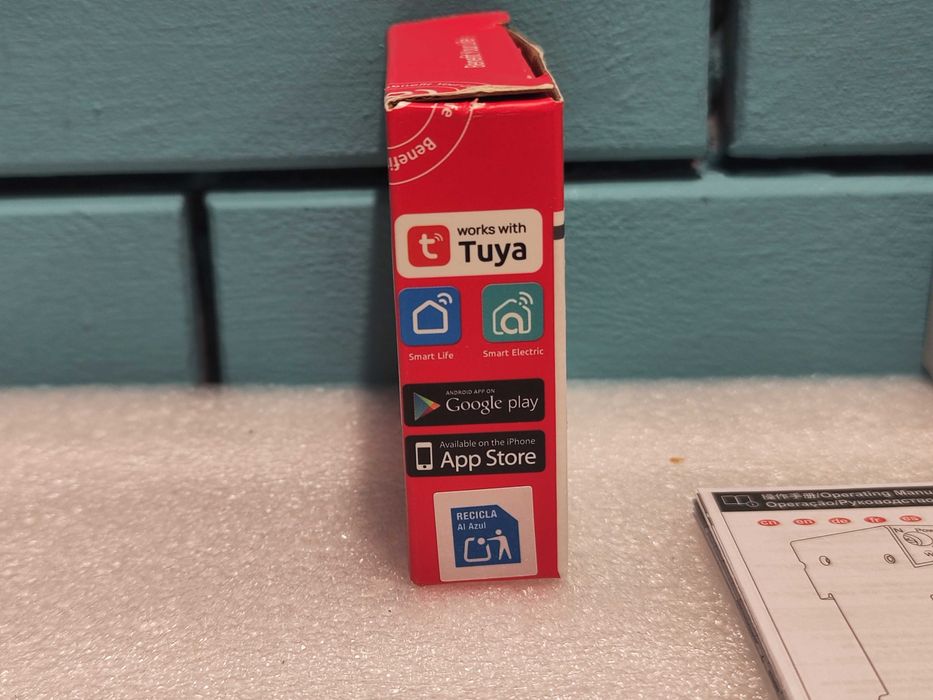 Smart Life WiFi DIN релса с измерване 16A – TUYA APP, дистанционно