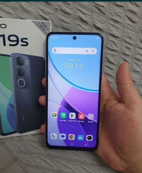 Vivo Y19S 12/128GB Silver Igravoy Original Karobka Holati Yaxshi Zor