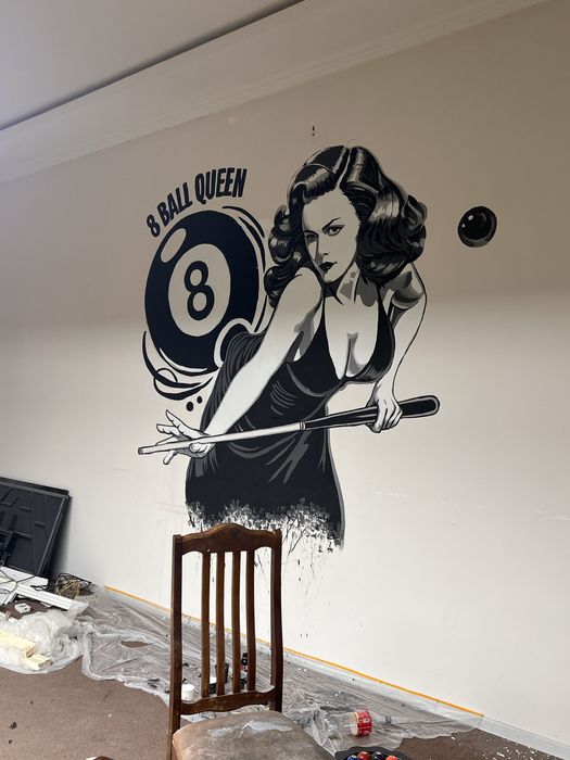 Rassom devorga rasm chizish xizmati